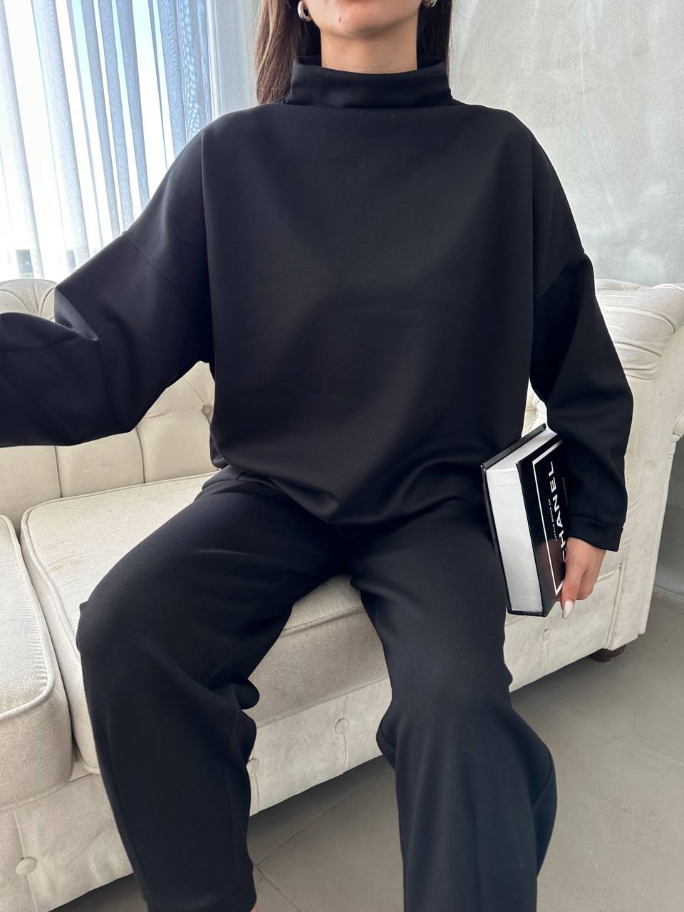 NOVA SPORT COORD - Black - ATTIRE BY ZARSI