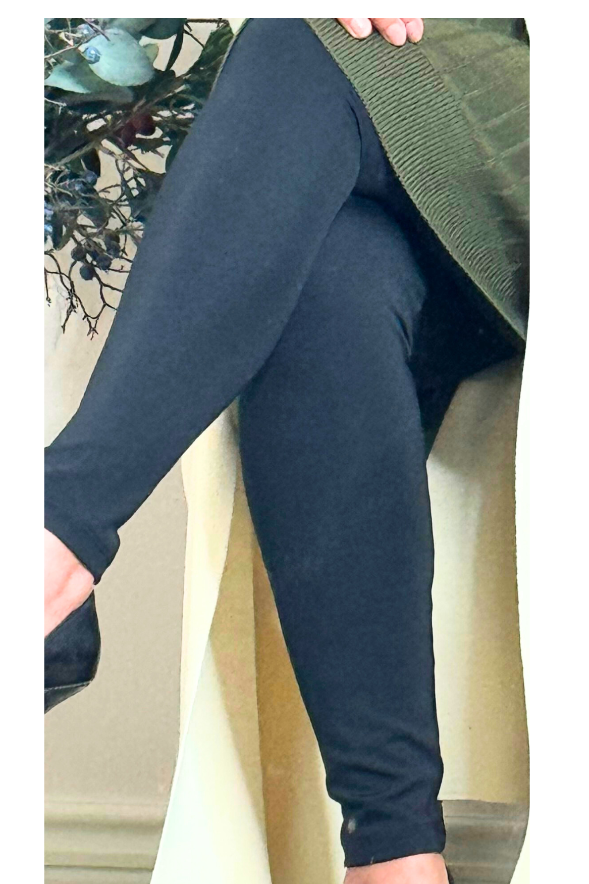 LEGGINGS - Black - ATTIRE BY ZARSI