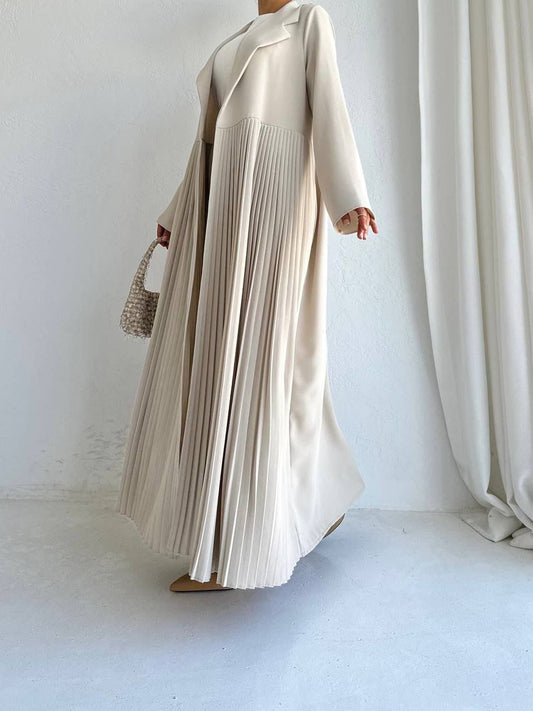 ESSENCE DRESS - CREAM / MENTHOL