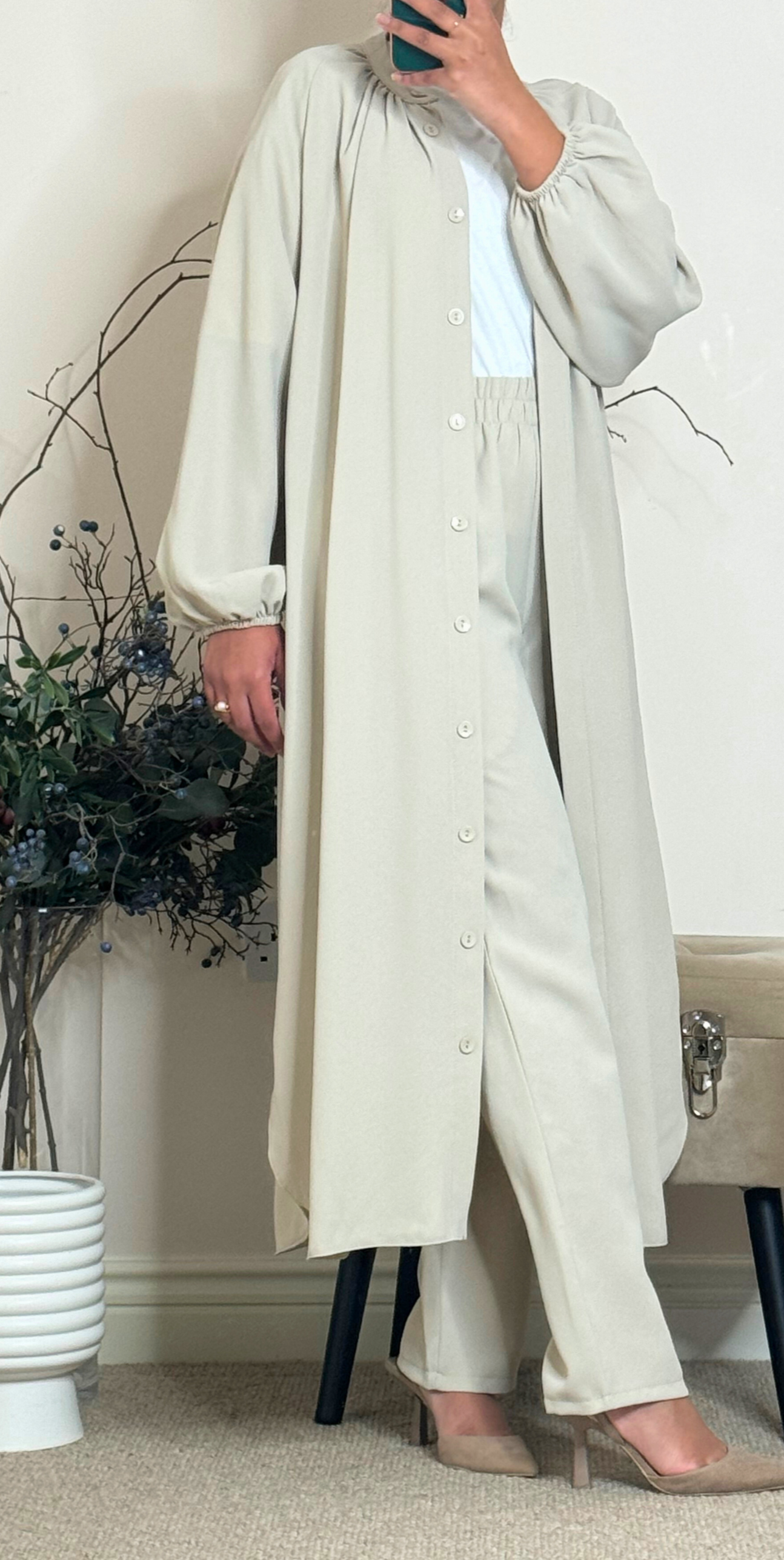 LAYLA COORD - Stone - ATTIRE BY ZARSI