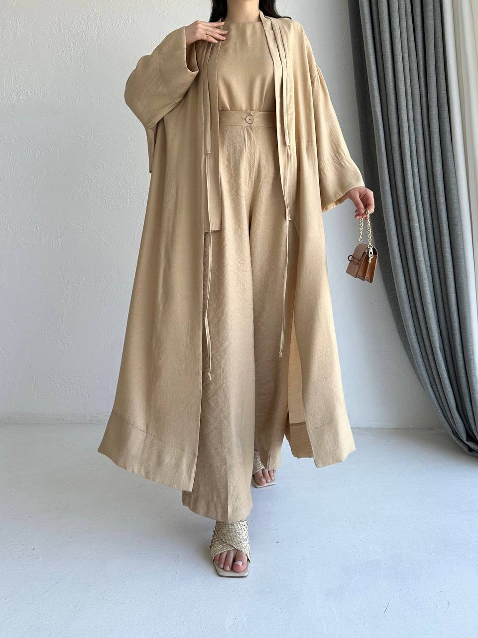 DESERT LINEN 3 PIECE SET