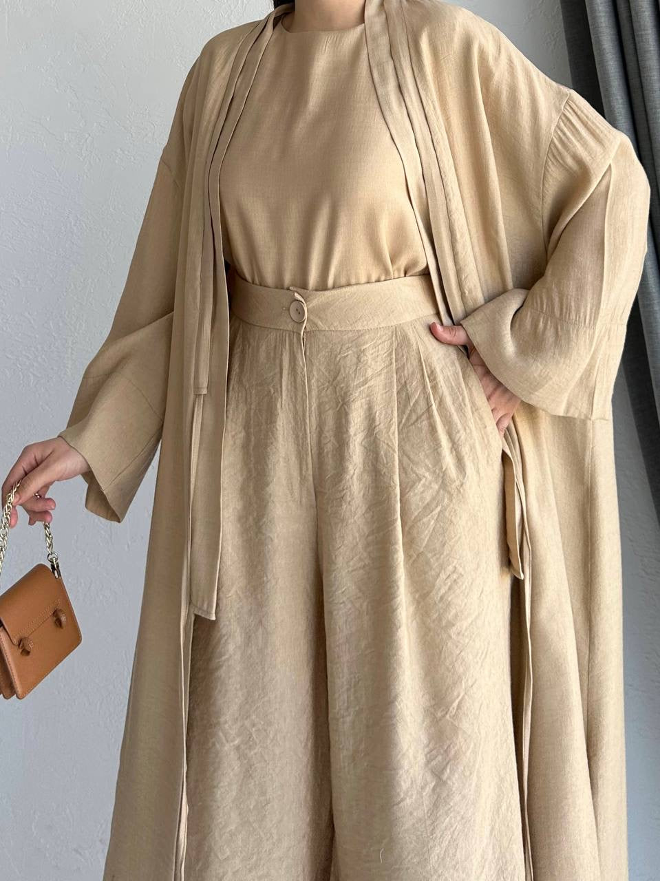 DESERT LINEN 3 PIECE SET